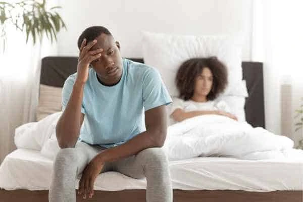 Man upset about ED symptoms Swansea