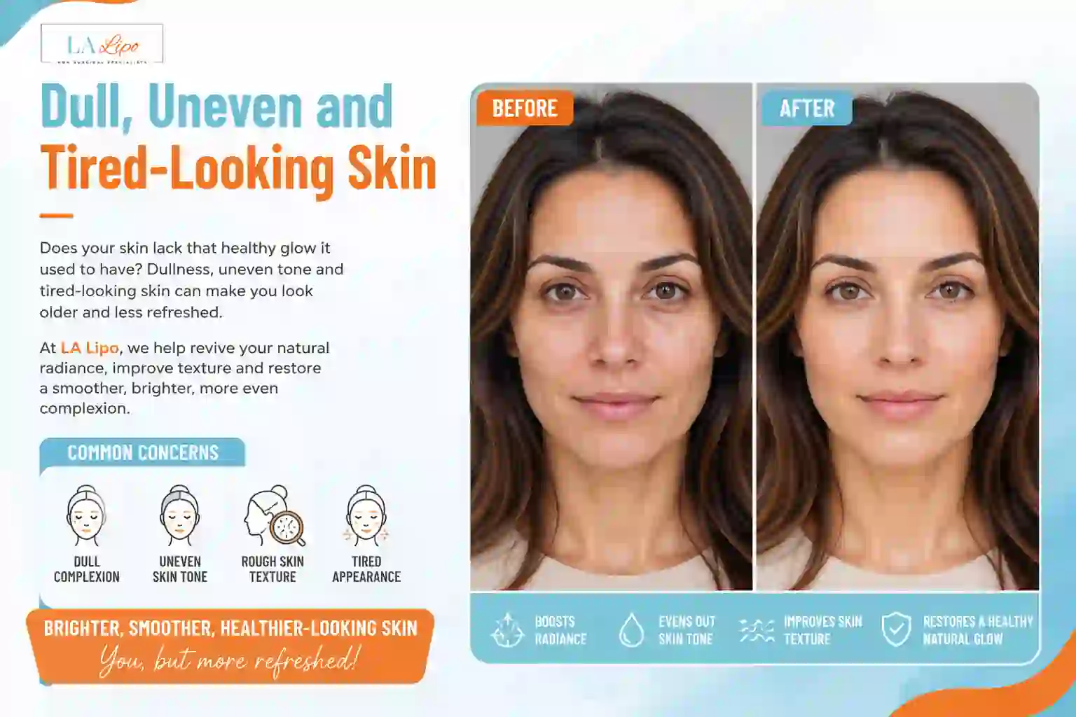 Sign #5: Dull, Uneven and Tired-Looking Skin Swansea