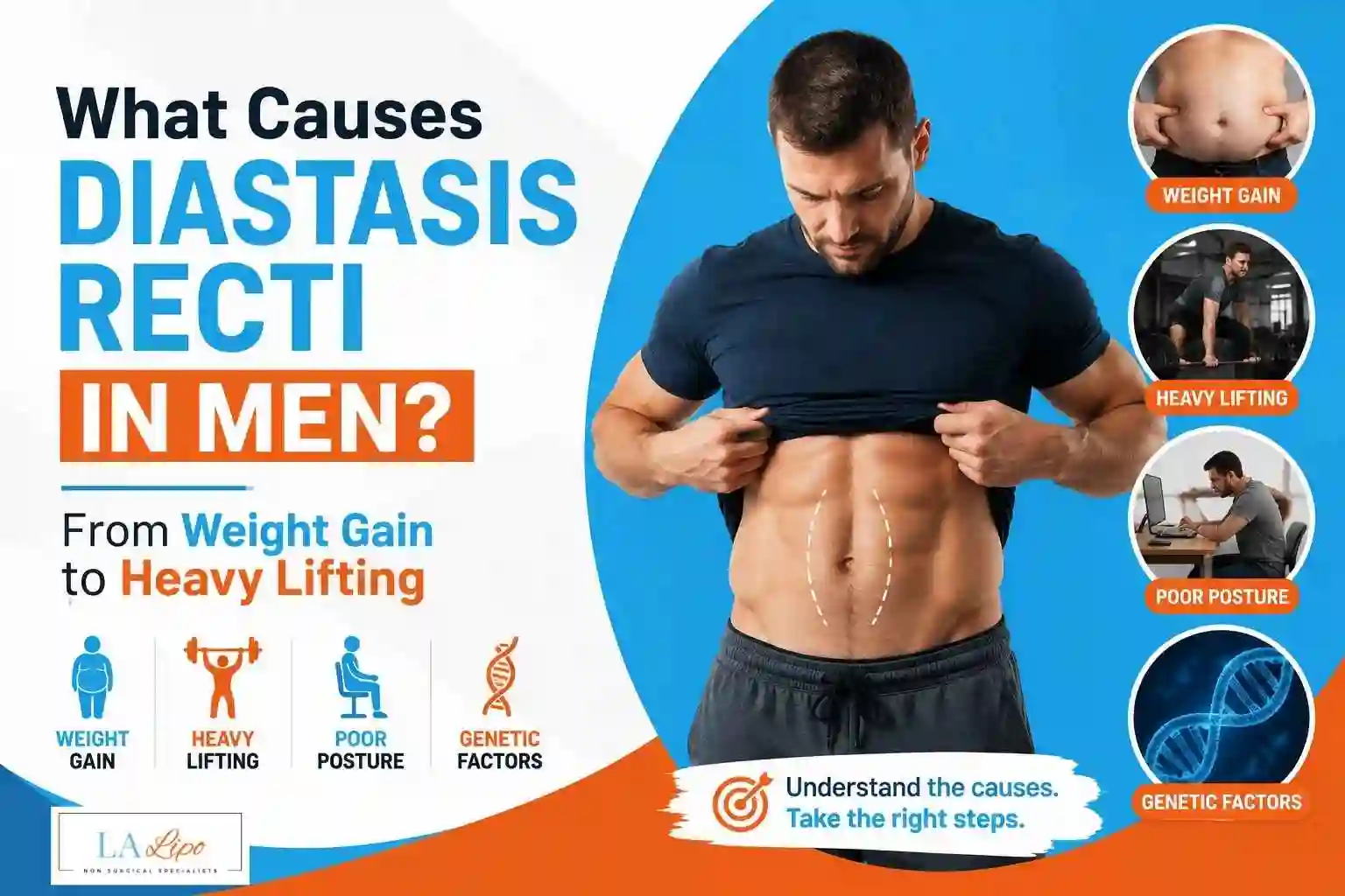 What Causes Diastasis Recti in Men? From Weight Gain to Heavy Lifting Swansea